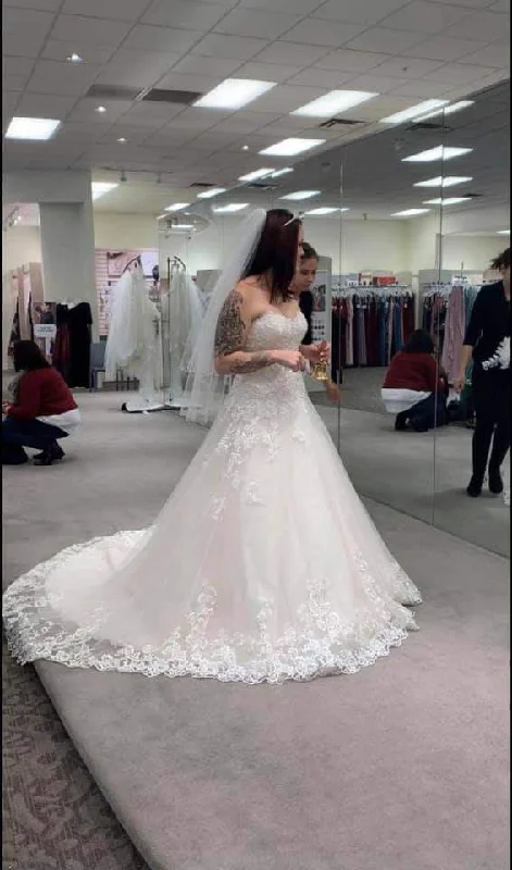 Now or Never David's Bridal V3836