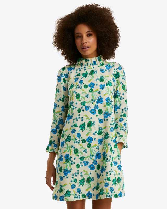 Quick Sale Lindsay Shift Mini Dress in Linen
