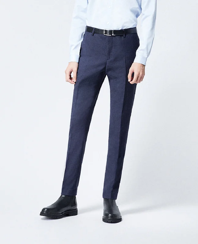 Fantastic Deals Wool Suit Pants | Men | Navy Blue