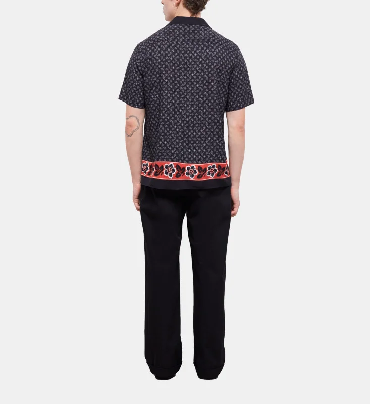 Major Savings Printed Shirt | Men | Black