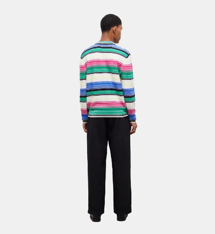 Early Bird Discount Wool Printed Sweater | Men | Multicolorlor