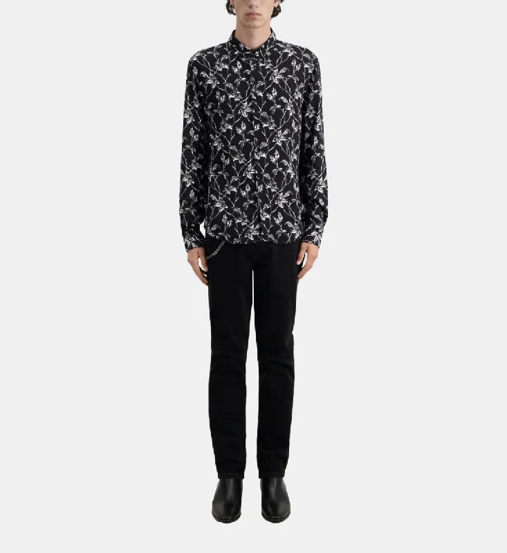 Bargain Blast Printed Shirt | Men | Black x White