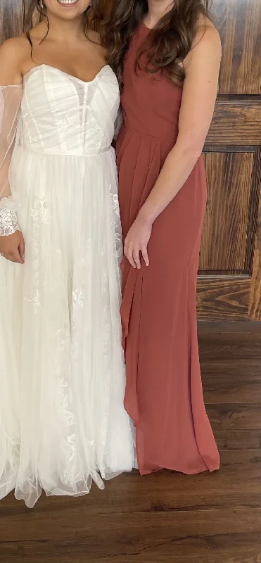 Warehouse Sale David's Bridal F20014CINNAMON