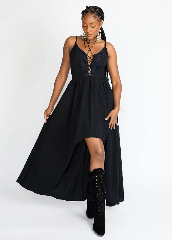 Price Rollback Holland Dress in Black