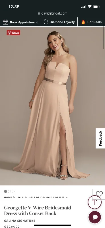 Price Buster David's Bridal GALINA SIGNATURE  GS290021