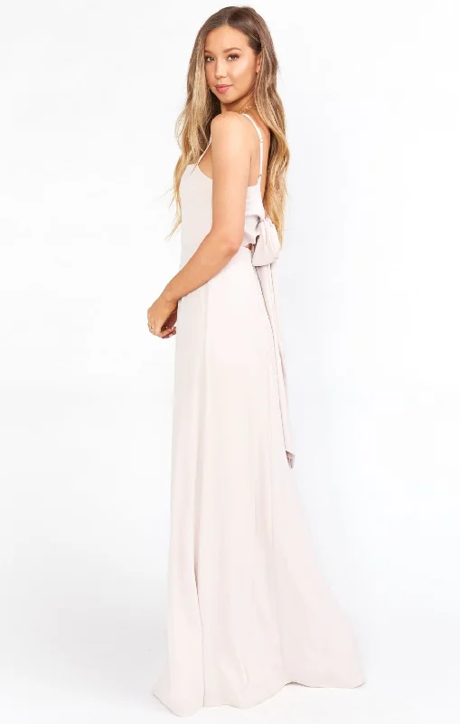 Extra Savings Show Me Your MuMu Lauren Tie Maxi Dress