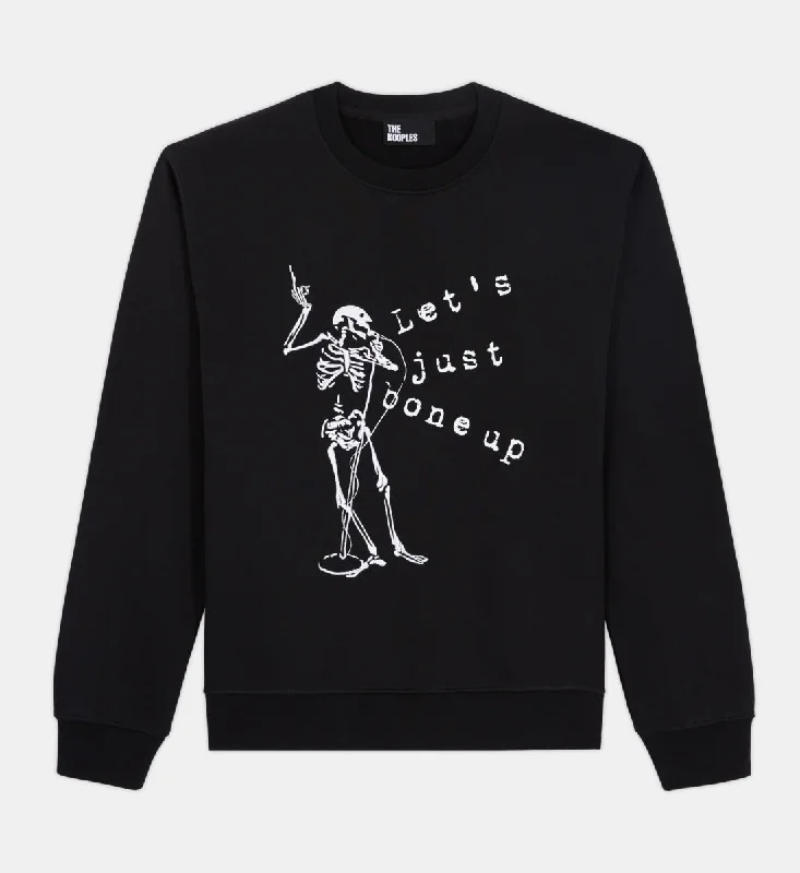 Unbeatable Prices Screen Print Sweatshirt | Men | Black