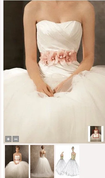 Price Reduction Vera Wang White Ball Gown