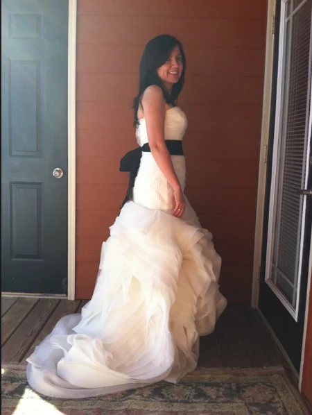 Markdowns Vera Wang White Romantic