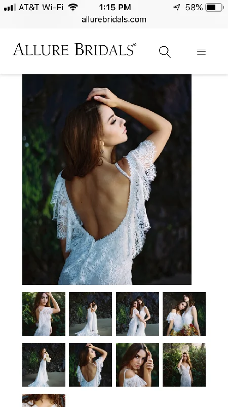 Final Clearance Allure Bridals F122 Layla