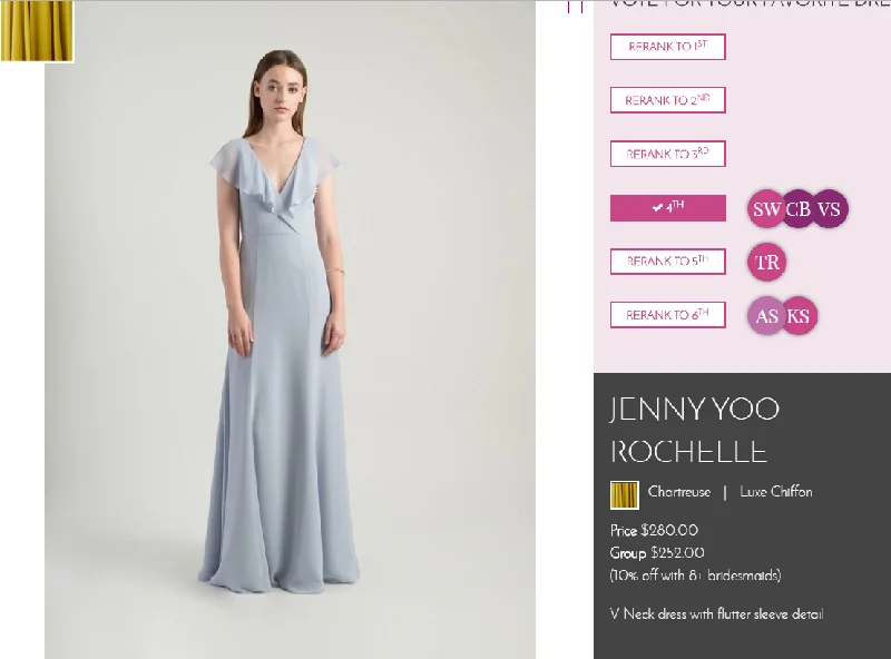 Huge Discounts Jenny Yoo Rochelle