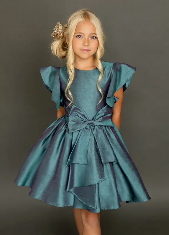 Limited Availability Camryn Dress in Deep Teal