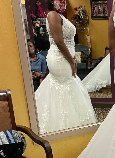 Low Prices Madeline Gardner Mori Lee Bijou Wedding Dress #1051