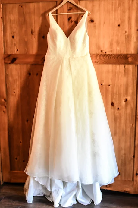 Price Cut Vera Wang White V neck Pleated