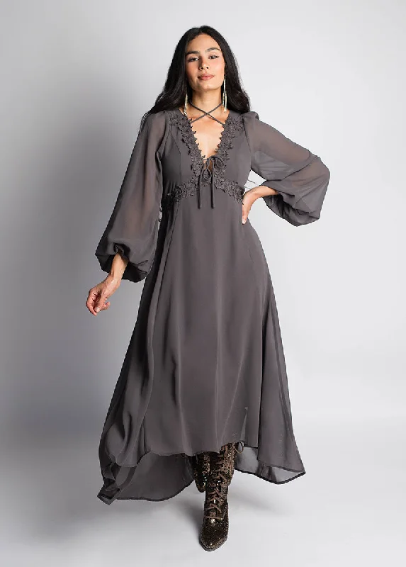 Price Fest Niobe Dress in Dark Taupe
