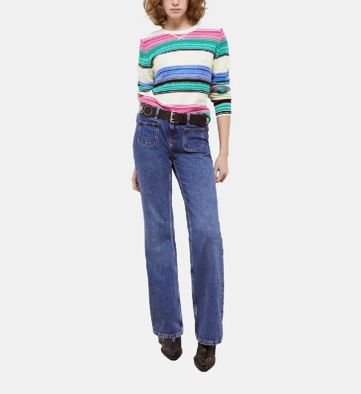 Exclusive Savings Wool Printed Sweater | Women | Multicolorlor