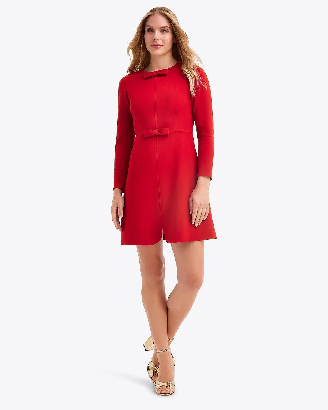 Great Deals Long-Sleeve Sadie Shift Dress in Ponte