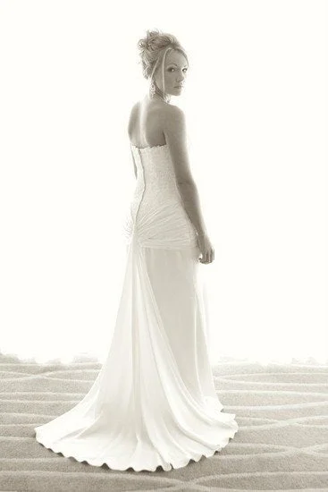 Holiday Sale Yvonne D Custom Silk Strapless Sweetheart Mermaid
