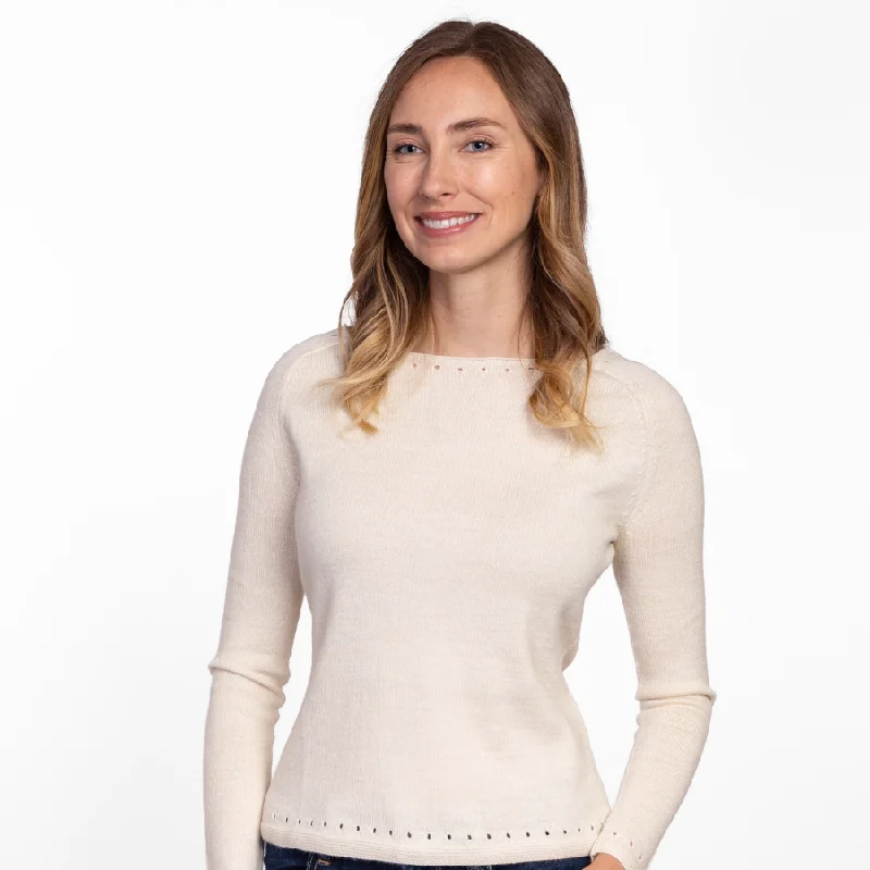 Closeout Alpaca Luxe Lite Sweater