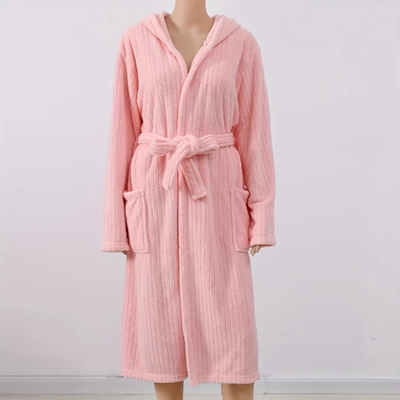 Price Slash 1pc Coral Fleece Bathrobe, Women Soft Hooded Robe, Wearable Bath Skirt, Absorbent Bath Wrap Towel For Home Bathroom, Bathroom Supplies Price Slash 1pc Coral Fleece Bathrobe, Women Soft Hooded Robe, Wearable Bath Skirt, Absorbent Bath Wrap Towel For Home Bathroom, Bathroom Supplies