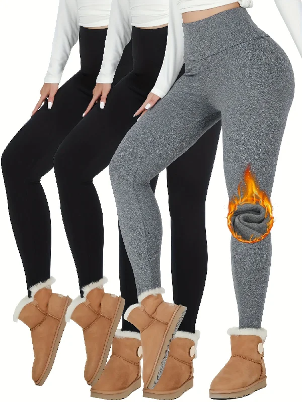 2 black 1 heather grey