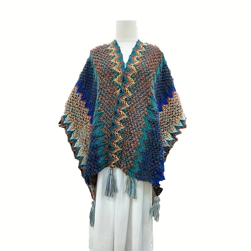 Dark blue tassel
