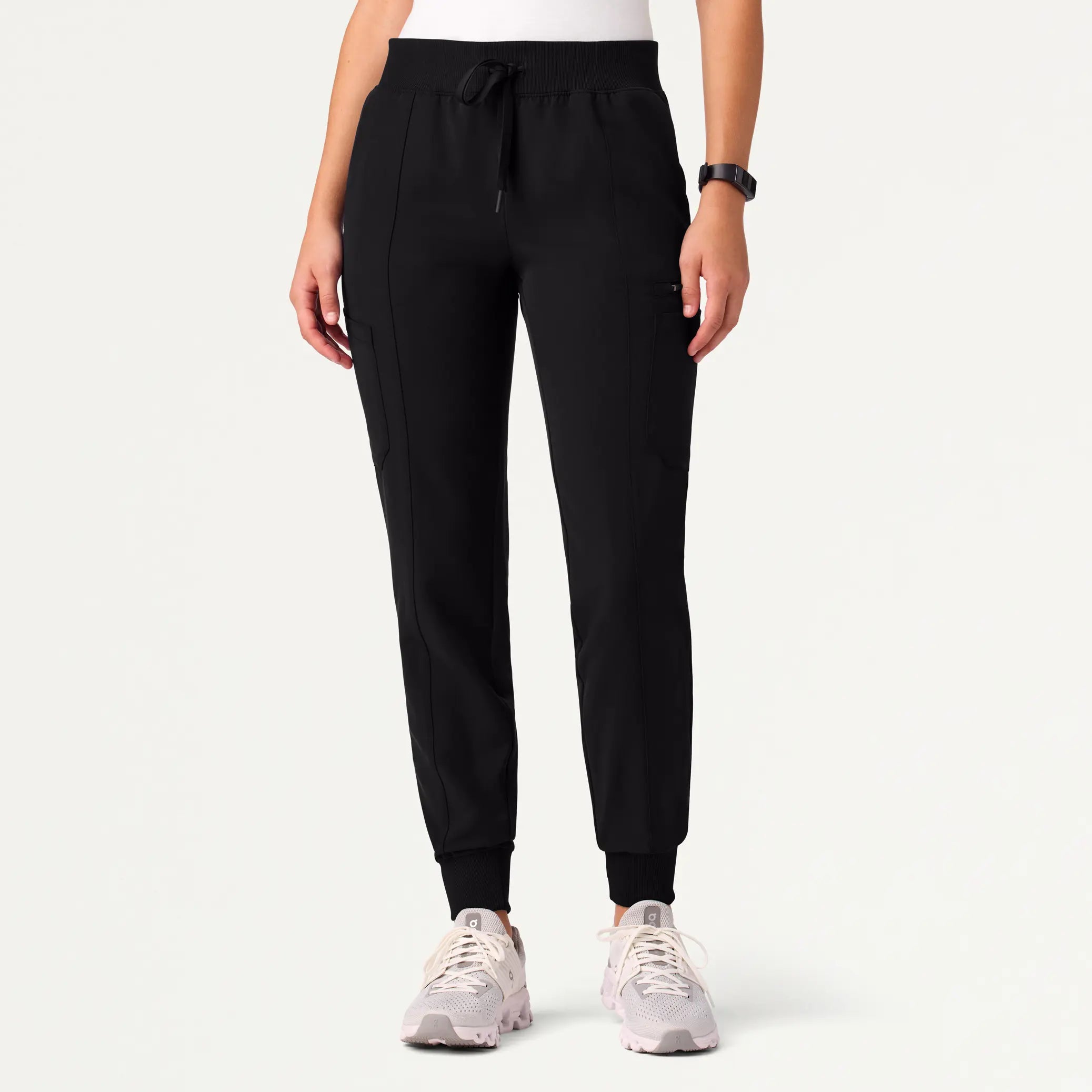 Savings Event Jaanuu Women's Liv Skinny 8-Pocket Scrub Jogger - Black