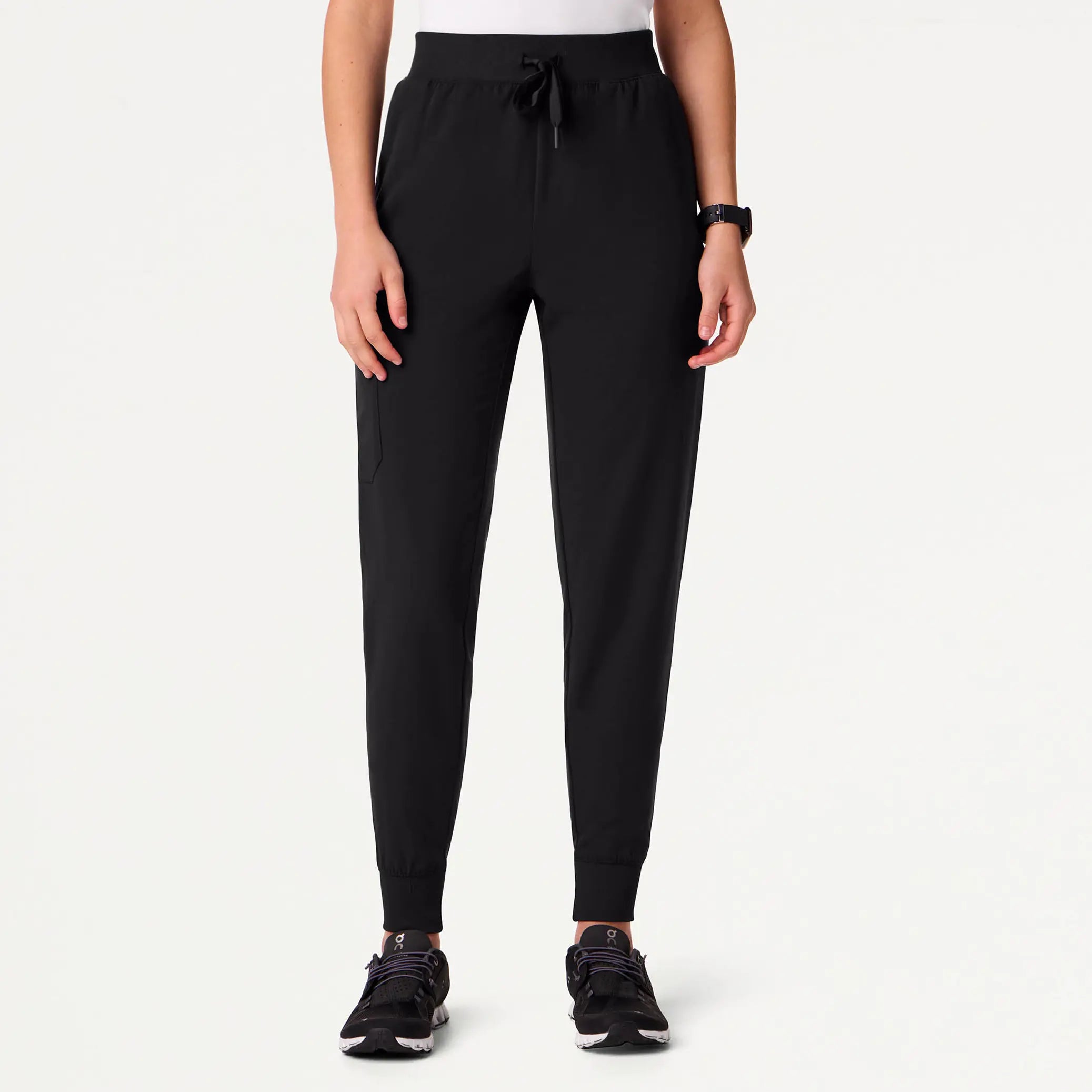Price Buster Jaanuu Women's Silex Slim High Waisted Scrub Jogger - Black