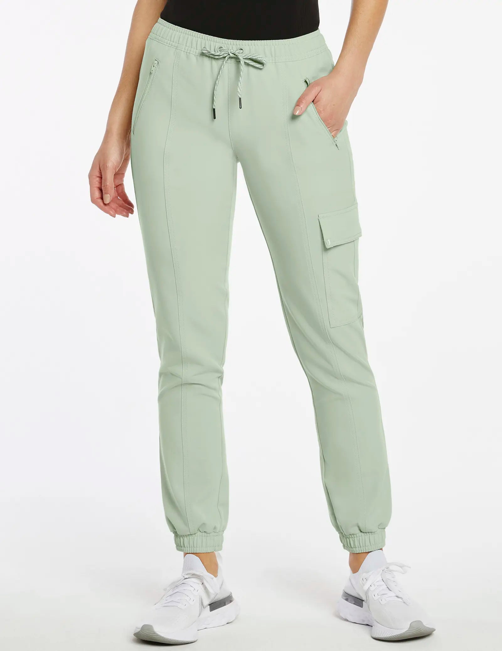 Epic Deals Jaanuu Women's Essential Scrub Jogger - Sage