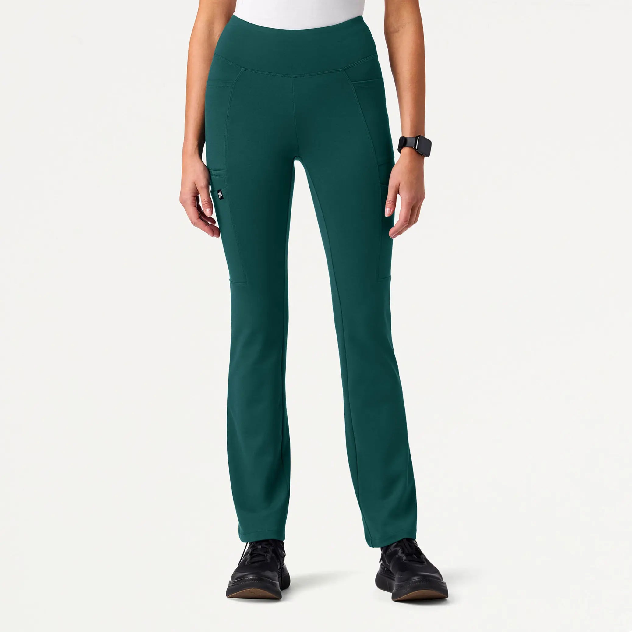 Mega Deal Jaanuu Women's Perri ULTRAsoft Yoga Scrub Pant - Midnight Green
