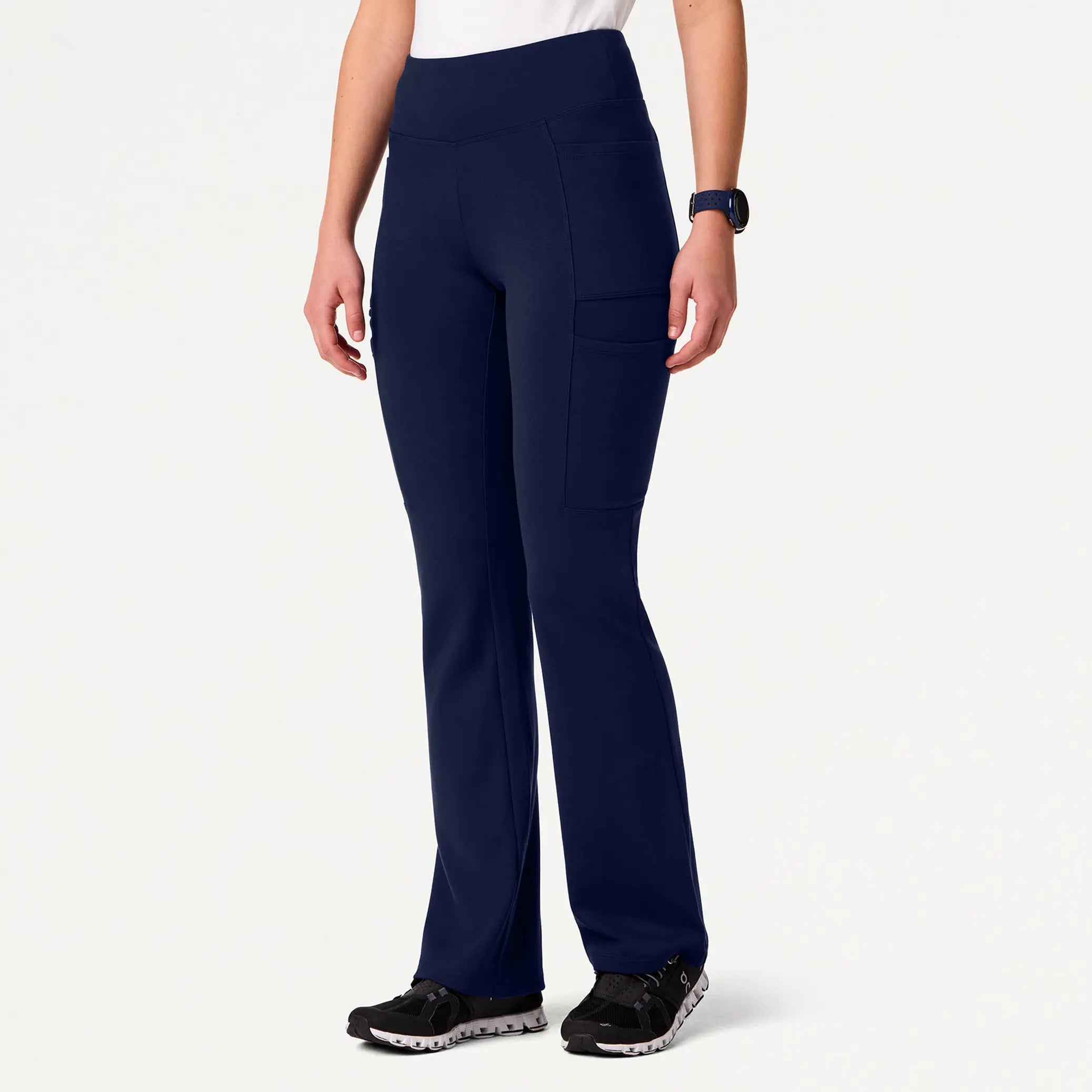Super Sale Jaanuu Women's Perri ULTRAsoft Yoga Scrub Pant - Midnight Navy
