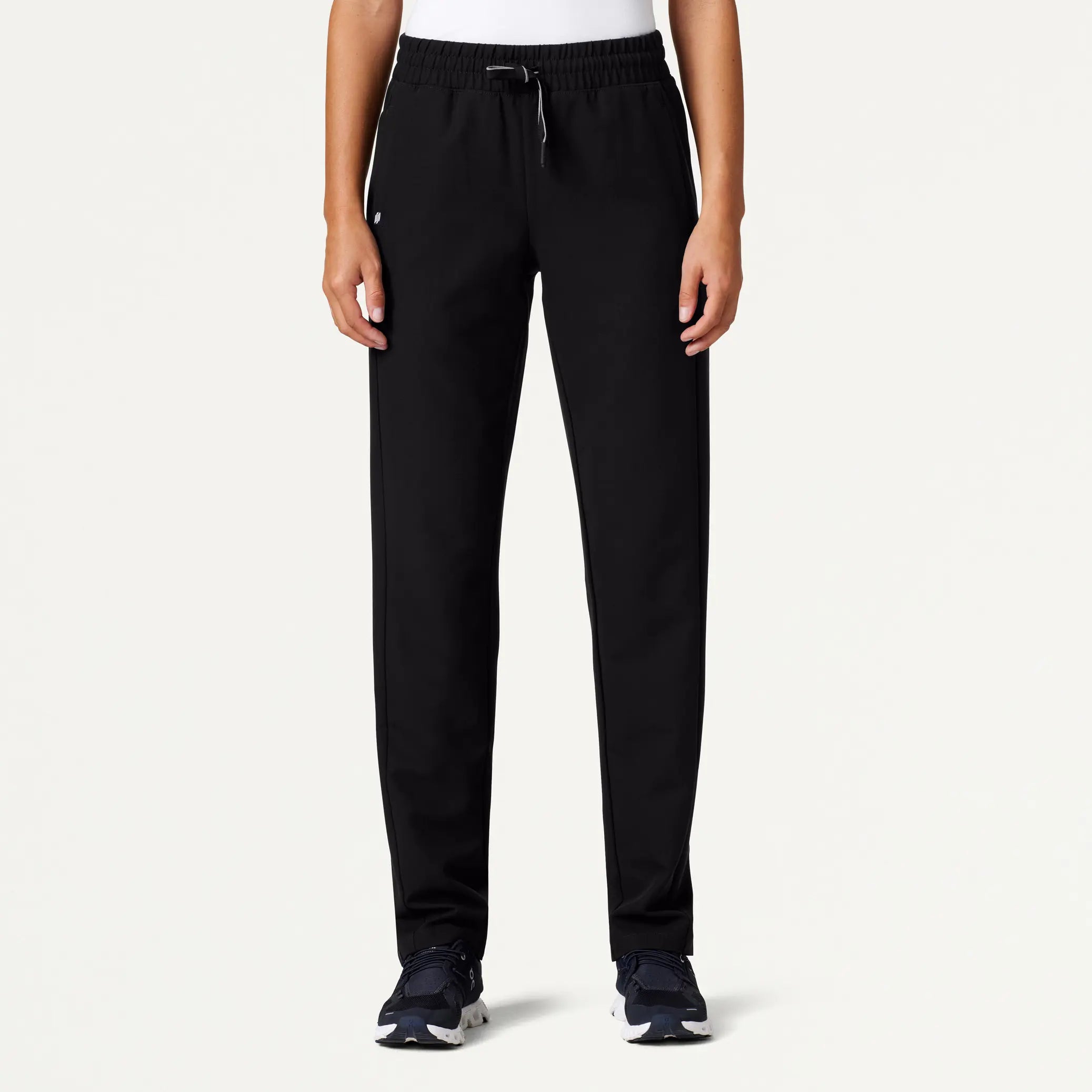 Limited Quantity Jaanuu Women's Effie Slim 6-Pocket Scrub Pant - Black