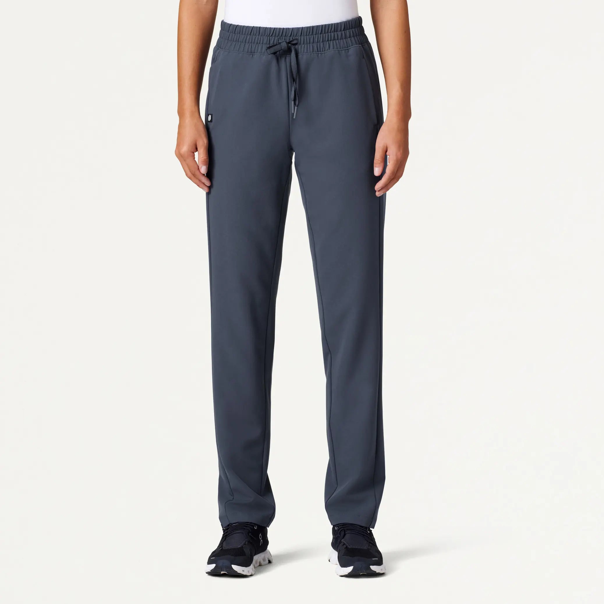 Get It Before It’s Gone Jaanuu Women's Effie Slim 6-Pocket Scrub Pant - Carbon Gray