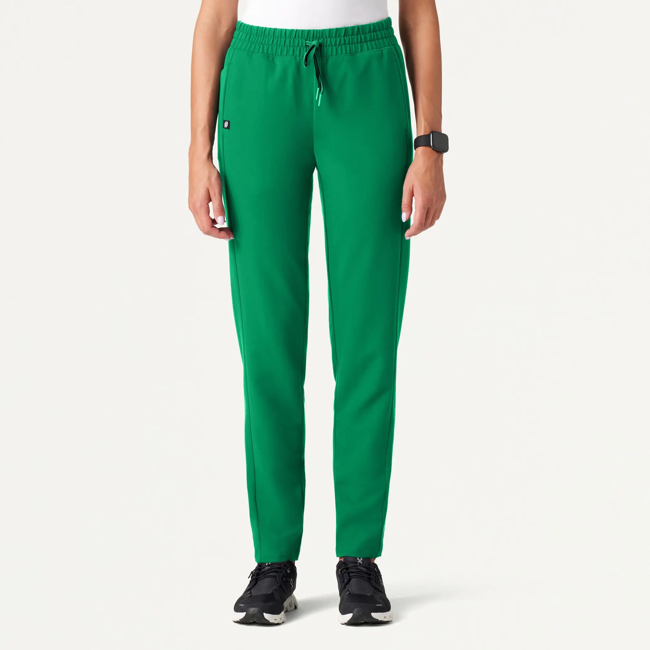 Weekend Flash Sale Jaanuu Women's Effie Slim 6-Pocket Scrub Pant - Emerald Green