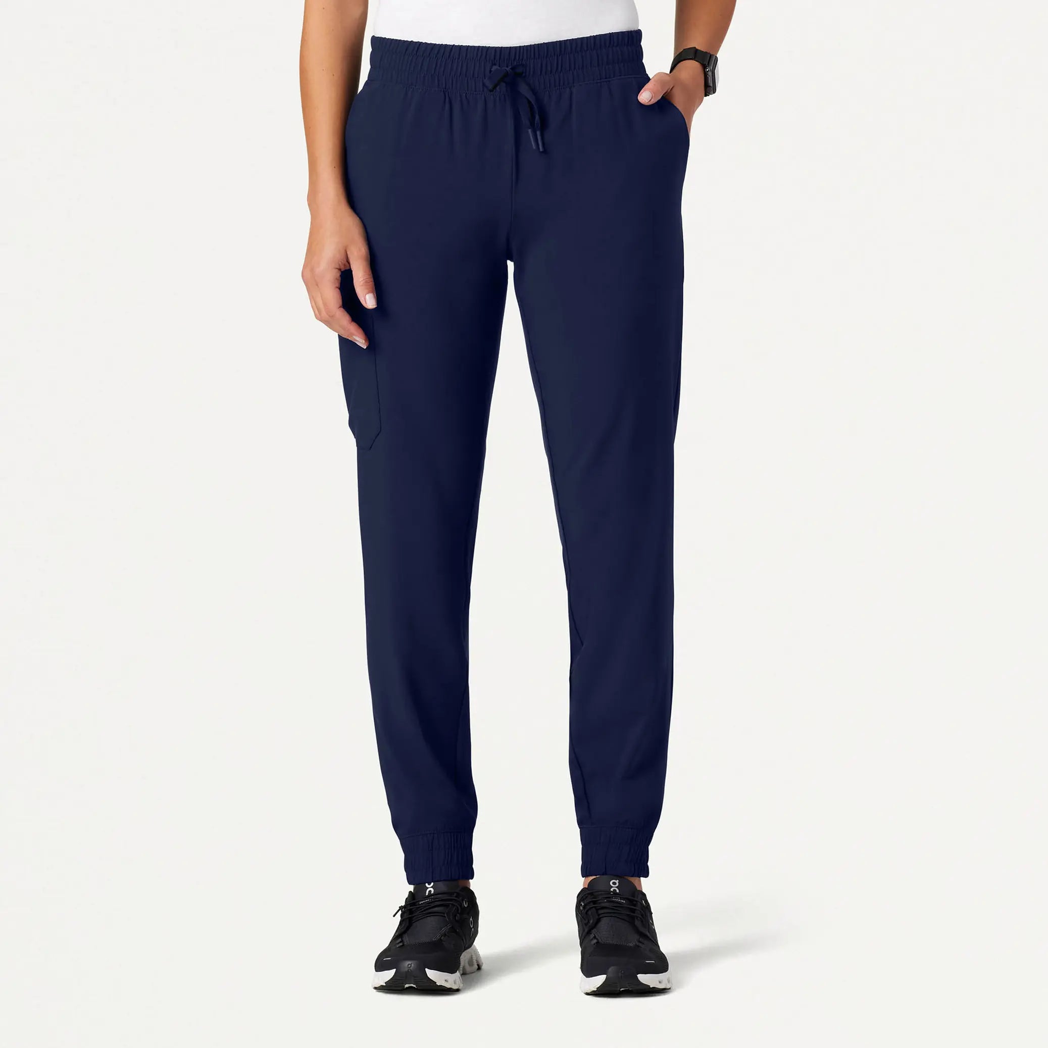 Price Drop Jaanuu Women's Fiora Slim ULTRAlite Scrub Jogger - Midnight Navy