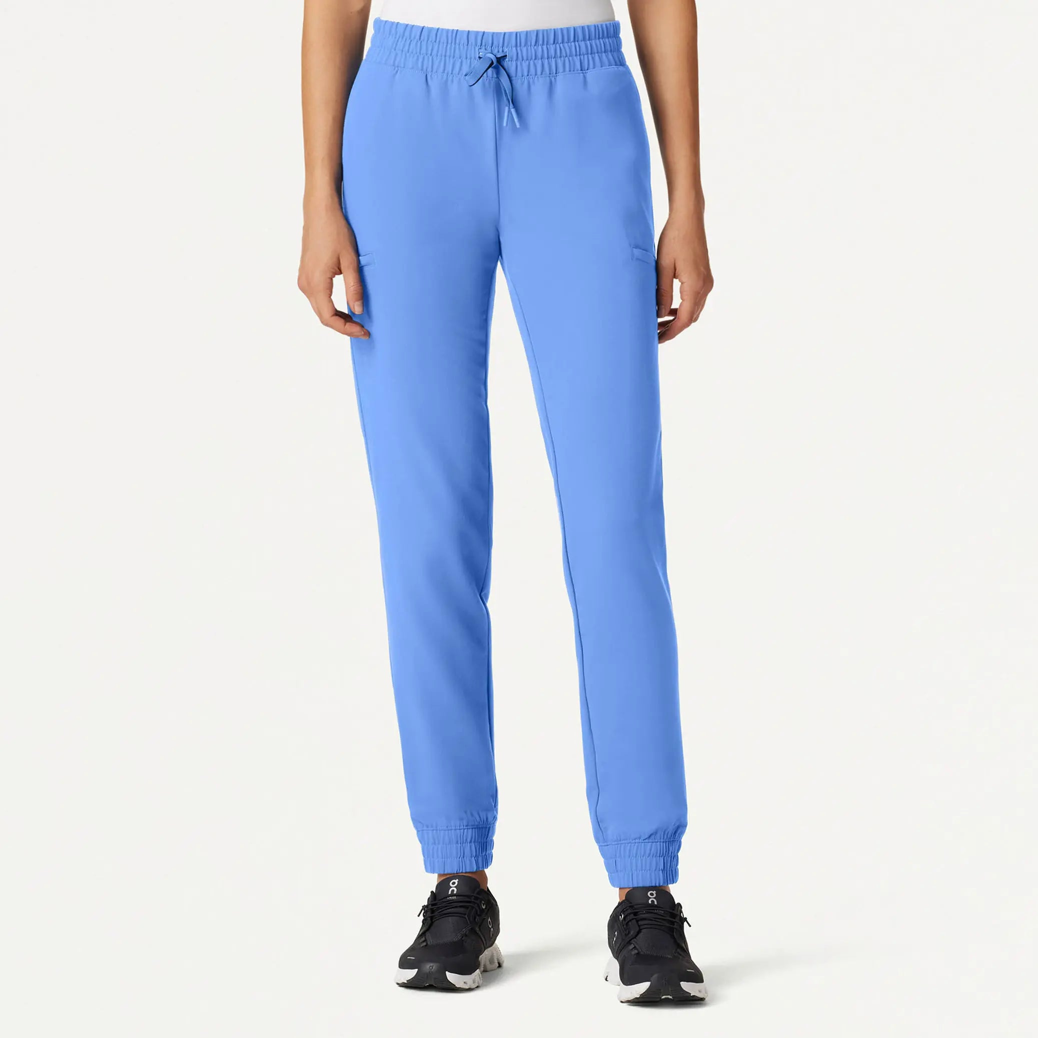 Special Buy Jaanuu Women's Jace Skinny On-the-Go Scrub Jogger - Ceil Blue