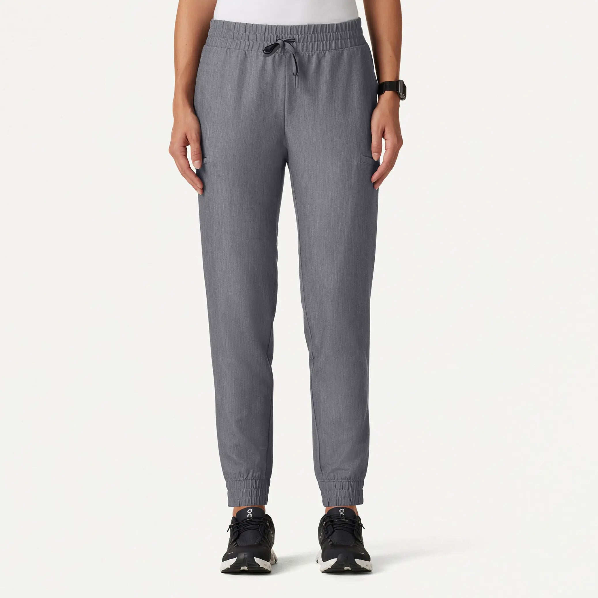 Friends and Family Sale Jaanuu Women's Jace Skinny On-the-Go Scrub Jogger - Heather Gray Friends and Family Sale Jaanuu Women's Jace Skinny On-the-Go Scrub Jogger - Heather Gray