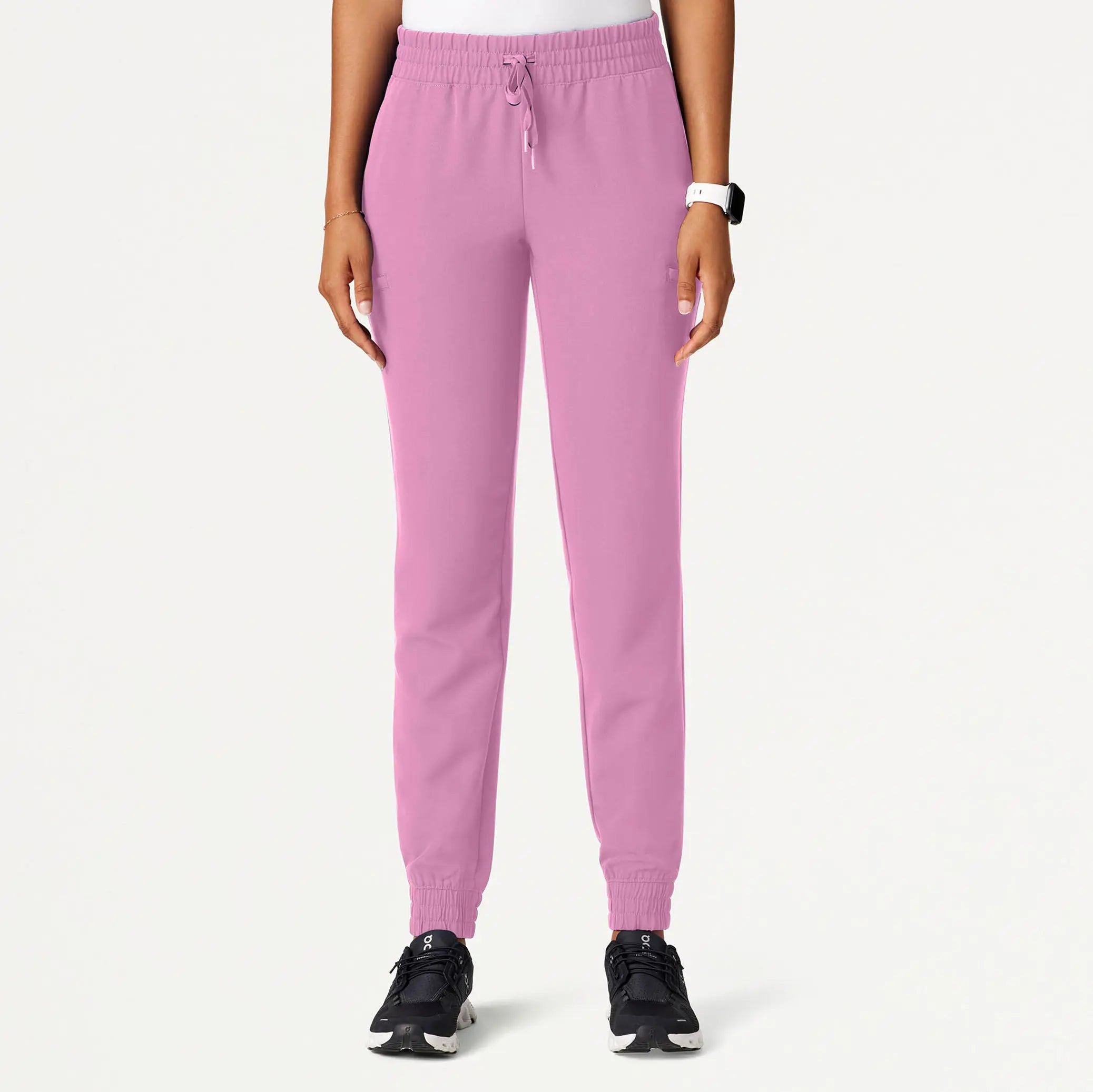 Loyalty Reward Jaanuu Women's Jace Skinny On-the-Go Scrub Jogger - Light Magenta
