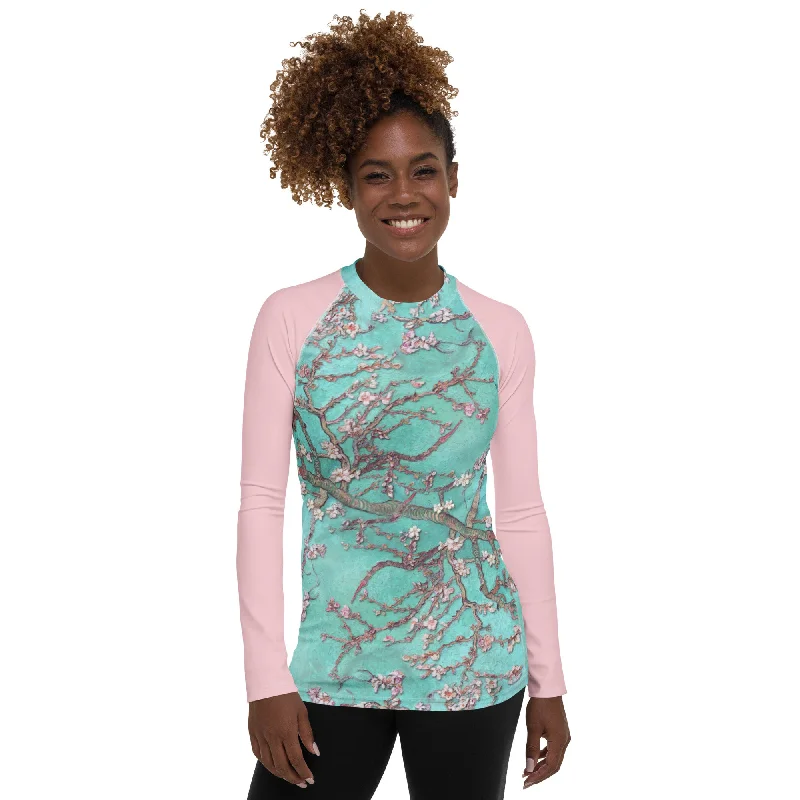 New Markdowns Japanese Gardens Performance Rash Guard UPF 50+