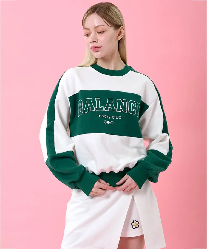 Markdowns MACKY Golf: Balance Sweatshirt - Green