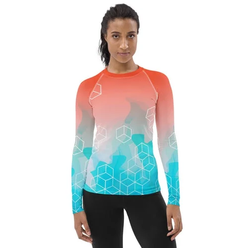 Overstock Fire & Ice Performance Rash Guard UPF 50+