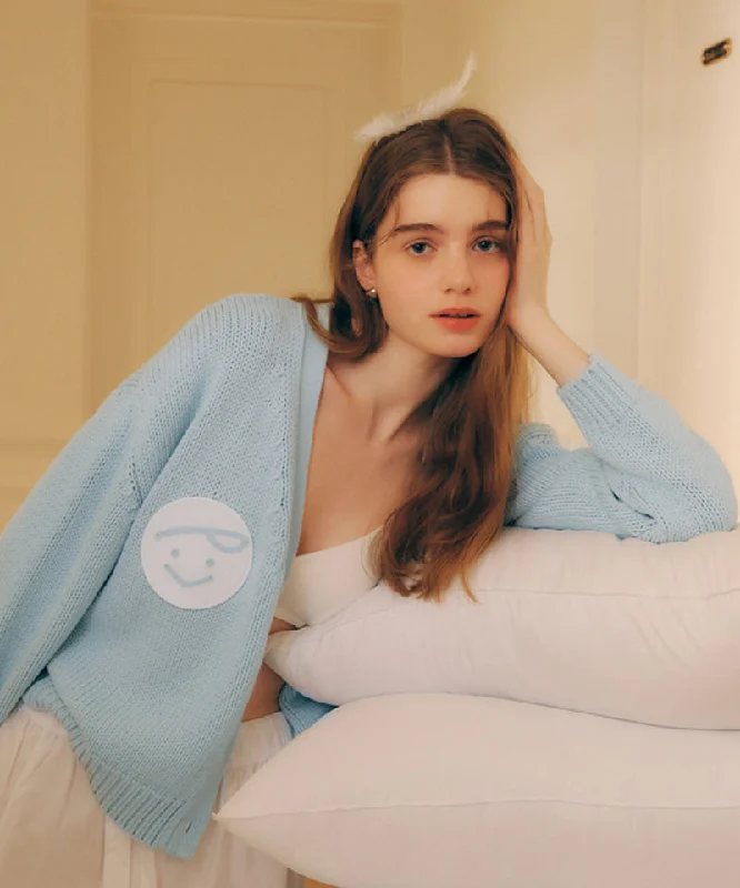 Best Deals PIV'VEE Cotton Cardigan - Airy Blue