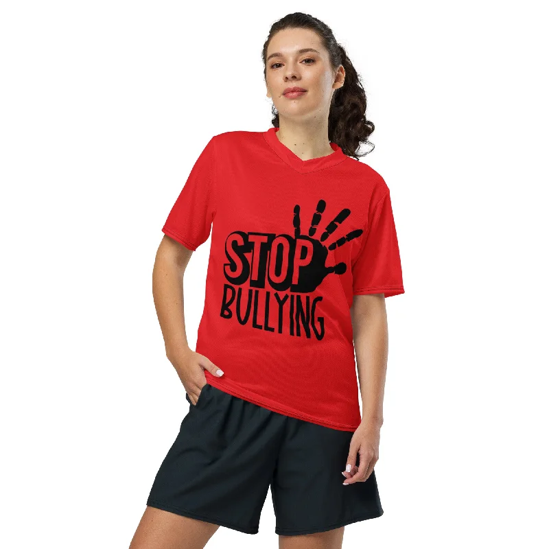 Today's Special Stop Bullying Recycled Unisex Sports Jersey UPF 50+