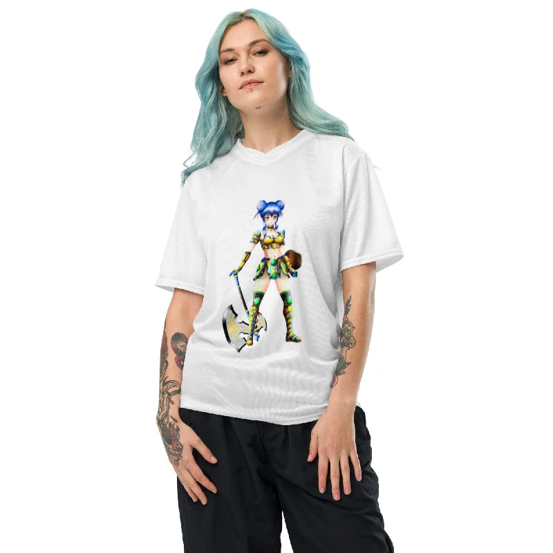 Price Drop She Warrior Unisex Sports Jersey UPF 50+