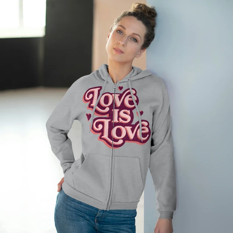 Deal Explosion Love is Love Zip Hoodie | 2 color options