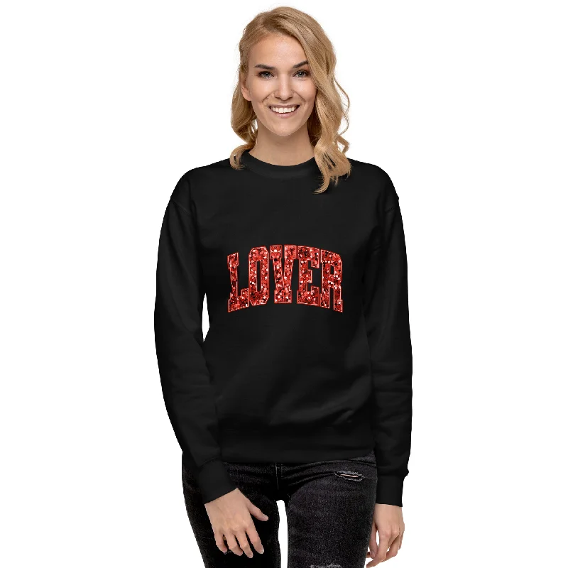 Savings Alert Lover "Faux" Sequins Unisex Premium Sweatshirt | Available in 3 Colors