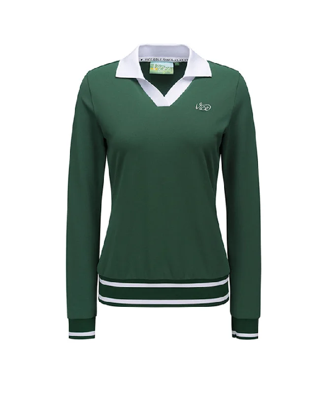 Special Discount Vice Golf Atelier Women Essential  T-Shirt - D/Green