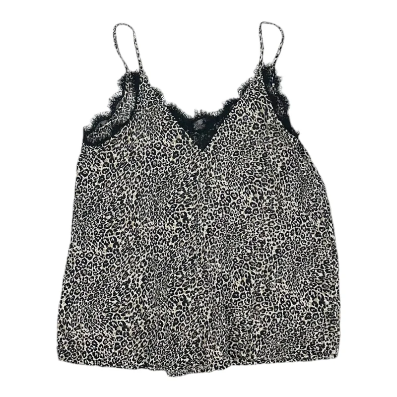 Best Bargains ANIMAL PRINT TOP SLEEVELESS by MI AMI Size:M