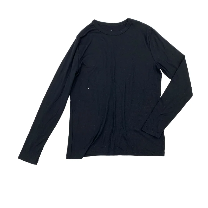 Midnight Madness BLACK TOP LS BASIC by A NEW DAY Size:L