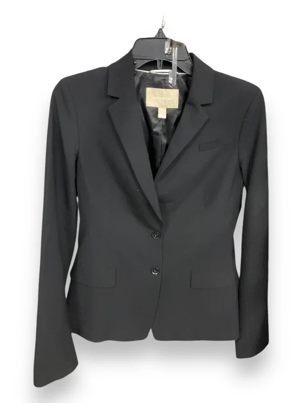 Unmissable Offer Blazer By Banana Republic In Black, Size: 4